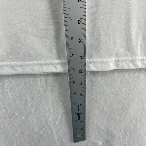 Under Armour T-Shirt Men's Sz M White Loose HeatGear Threadborne Crew Neck - Picture 5 of 11